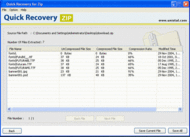 Unistal Zip File Recovery screenshot